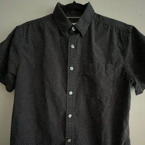 black short sleeve small shirt